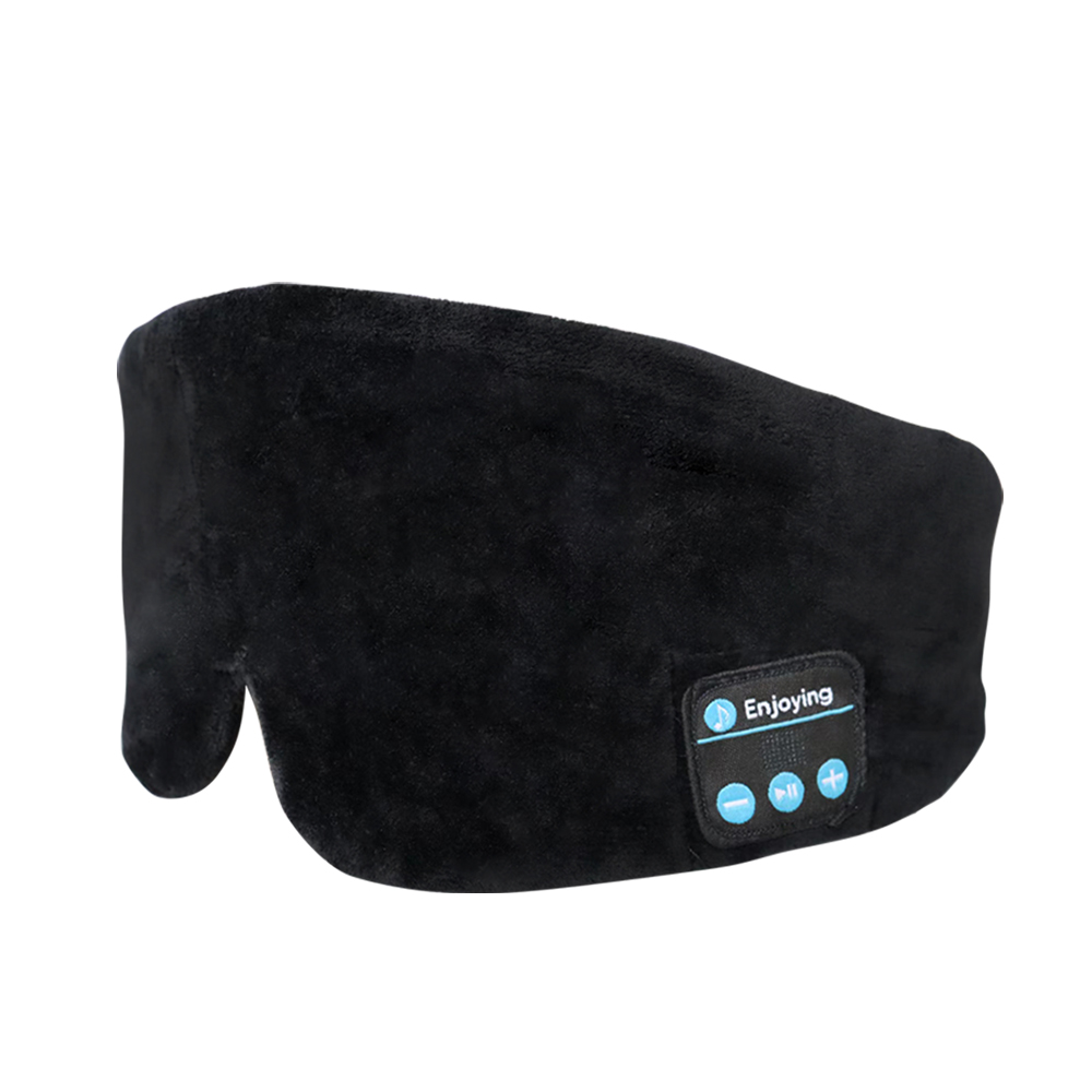 Waarom wordt katoenen Bluetooth-slaapoogmasker Sleeping Headphoens Zwart essentieel voor een betere slaap?
