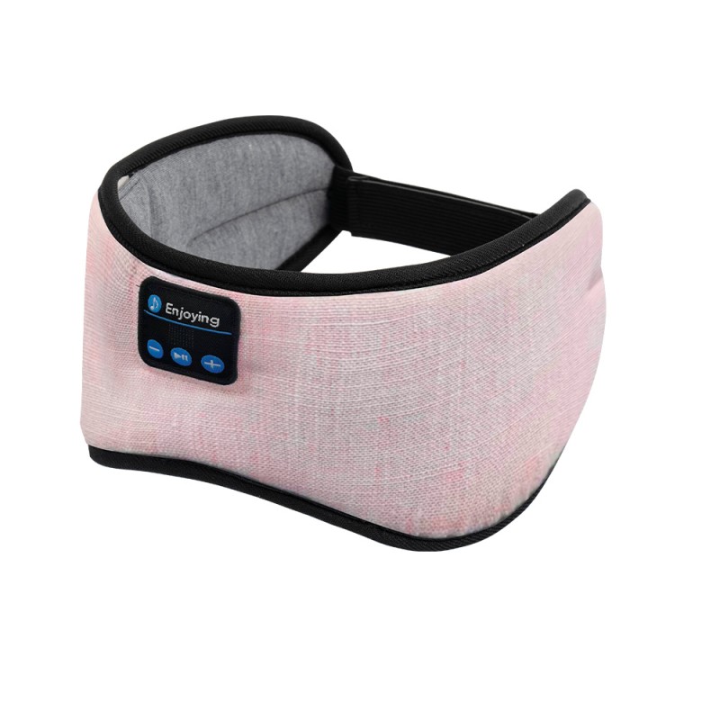 De praktische voordelen van het Cotton Pink Centered Bluetooth-oogmasker voor een betere slaap