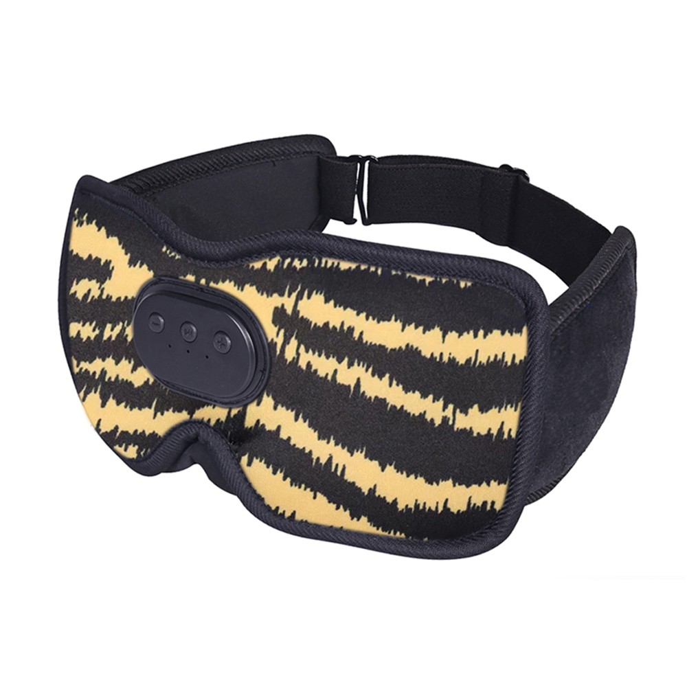 3D Bluetooth Slaapoogmasker Draadloos Muziekmasker Geel