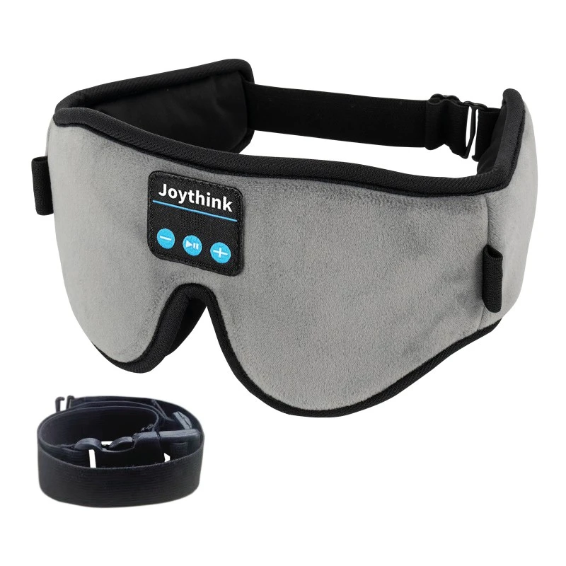 Auto bluetooth slaapoogmasker grijs