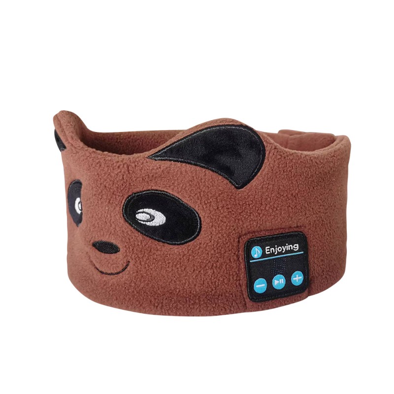 Kids Bluetooth hoofdband slaapoogmasker Panda